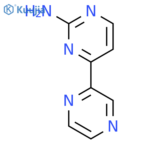 4-(Pyrazin-2-yl)pyrimidin-2-amine structure