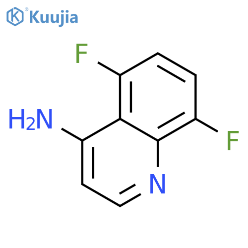 5,8-difluoroquinolin-4-amine structure