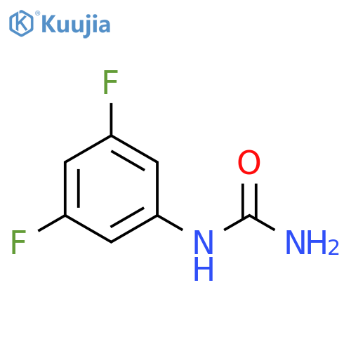1-(3,5-difluorophenyl)urea structure