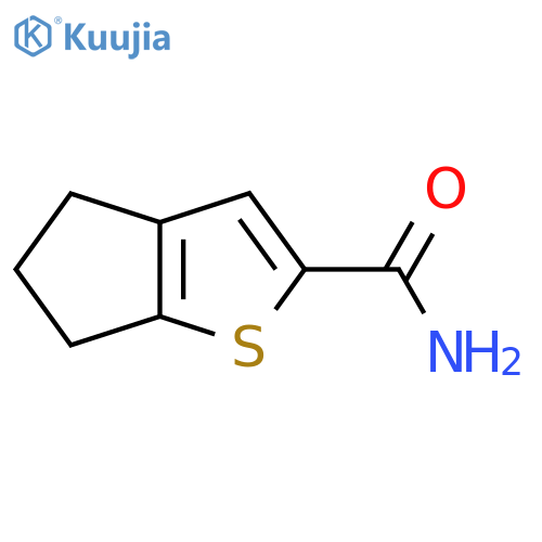 5,6-dihydro-4H-cyclopenta[b]thiophene-2-carboxamide structure