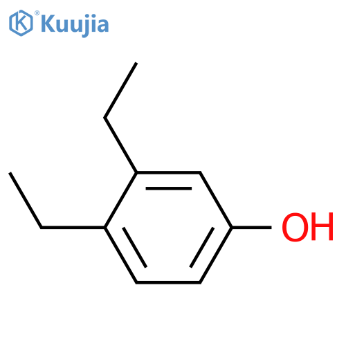 3,4-diethylphenol structure