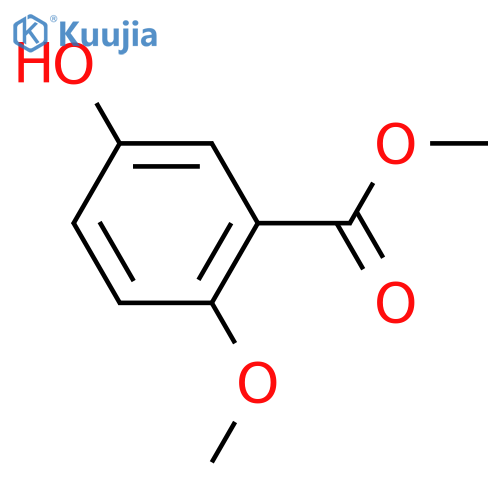 Methyl 5-hydroxy-2-methoxybenzoate structure