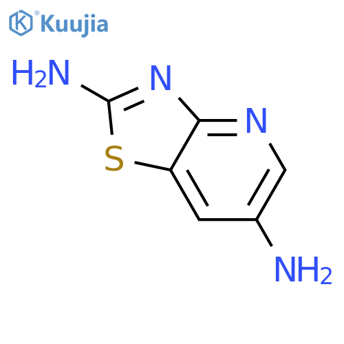 Thiazolo[4,5-b]pyridine-2,6-diamine structure