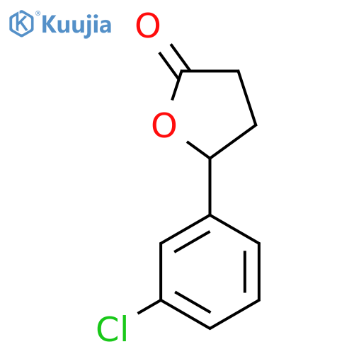 5-(3-Chlorophenyl)dihydro-2(3H)-furanone structure
