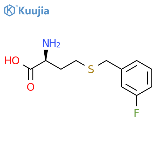 L-Homocysteine, S-[(3-fluorophenyl)methyl]- structure