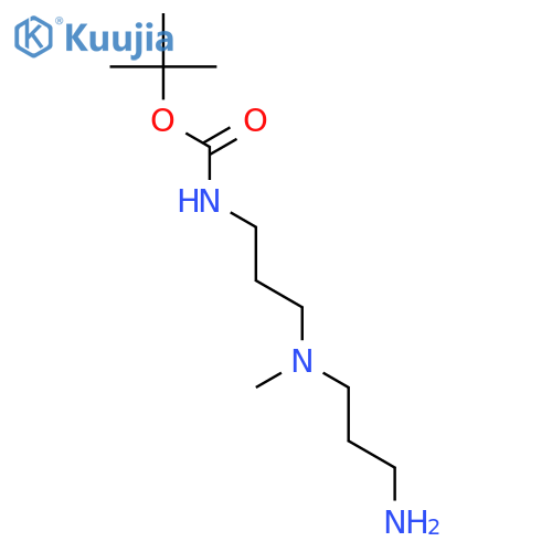 {3-(3-Amino-propyl)-methyl-amino-propyl}-carbamic Acid Tert-butyl Ester structure