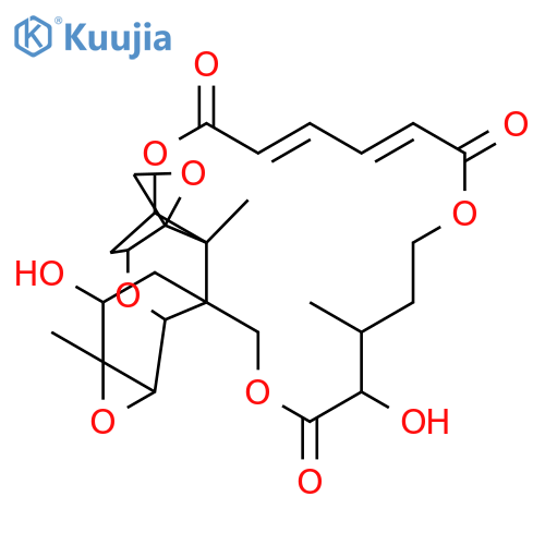 8B-Hydroxy-9B,10B-epoxyverrucarin A structure