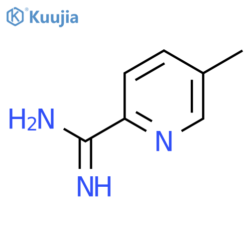 5-methylpyridine-2-carboximidamide structure