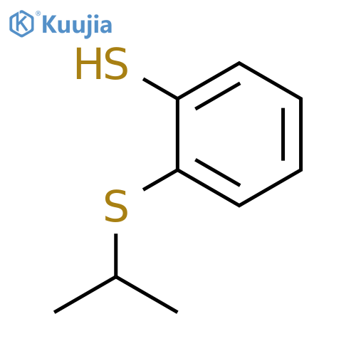 Benzenethiol, 2-[(1-methylethyl)thio]- structure