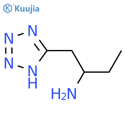 (S)-2-Methyl-1-(1H-tetrazol-5-yl)propan-1-amine structure