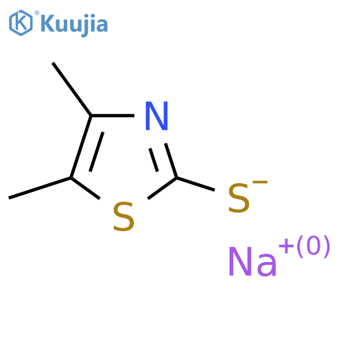 Sodium 4,5-dimethylthiazole-2-thiolate structure