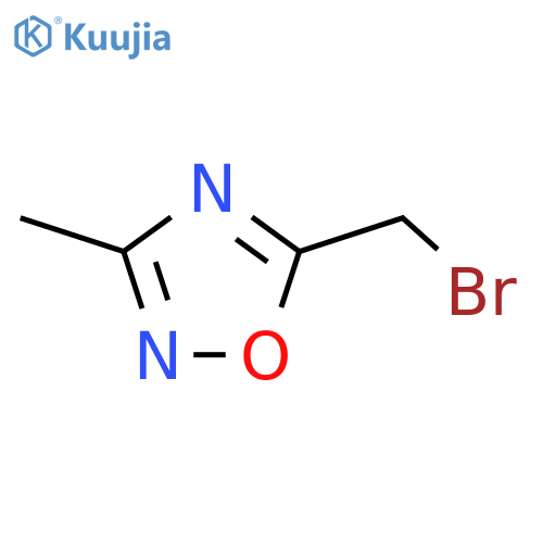 5-(Bromomethyl)-3-methyl-1,2,4-oxadiazole structure