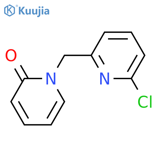 1-(6-chloropyridin-2-yl)methyl-1,2-dihydropyridin-2-one structure