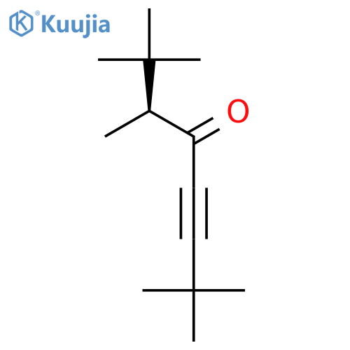 5-Octyn-4-one, 2,2,3,7,7-pentamethyl-, (S)- structure