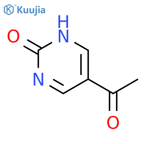 2(1H)-Pyrimidinone,5-acetyl- structure