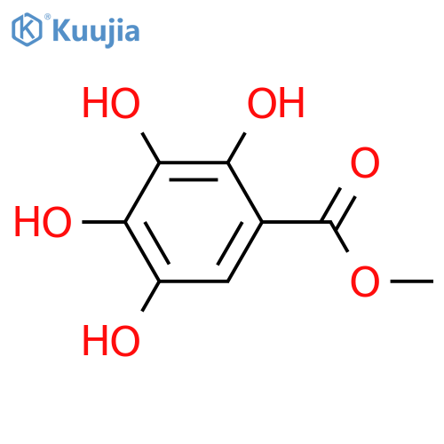 2,3,4,5-Tetrahydroxybenzoic acid; Me ester structure