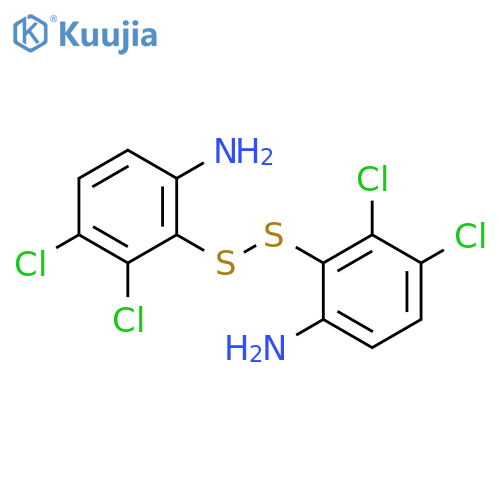 2-(6-amino-2,3-dichlorophenyl)disulfanyl-3,4-dichloroaniline structure
