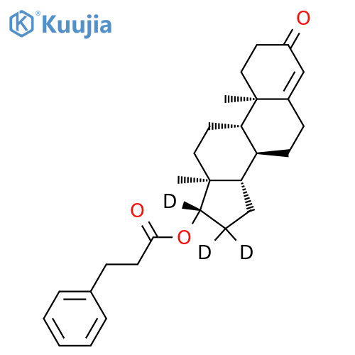 Testosterone-16,16,17-d3 17-Phenylpropionate structure