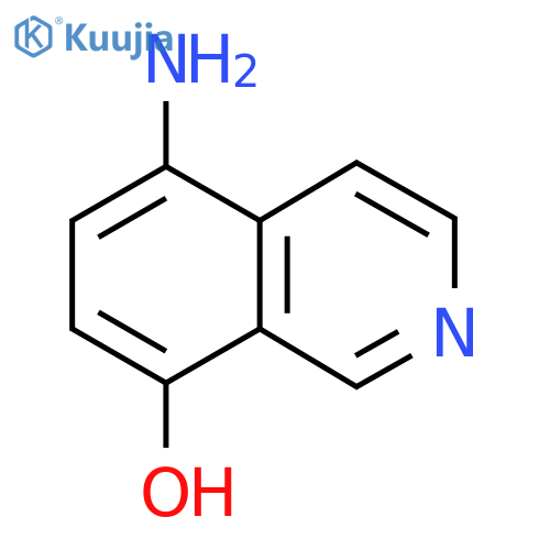 5-aminoisoquinolin-8-ol structure