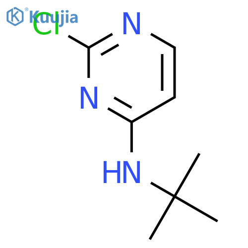 N-(tert-Butyl)-2-chloropyrimidin-4-amine structure