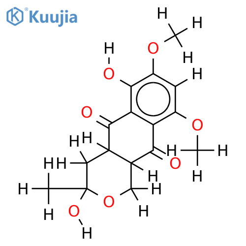 3-Me ether-Fusarubin structure
