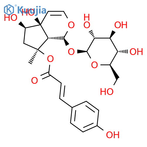 8-p-coumaroyl-harpagide structure