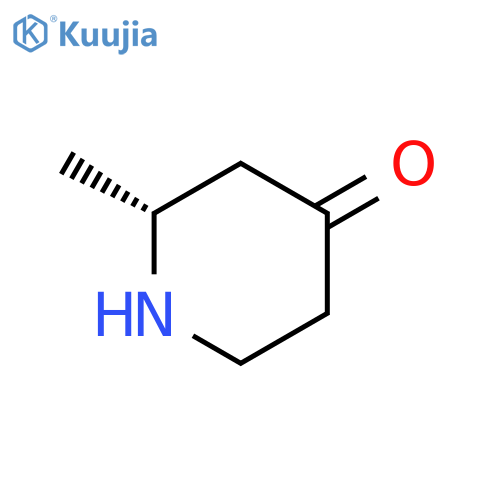 4-Piperidinone, 2-methyl-, (2R)- structure