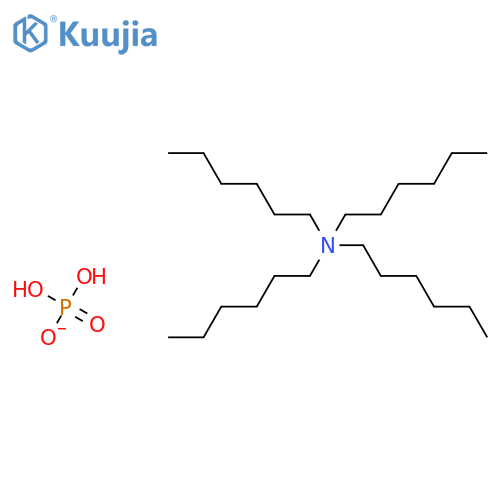 TETRAHEXYLAMMONIUM DIHYDROGEN PHOSPHATE structure