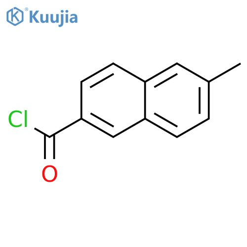 2-Naphthalenecarbonylchloride, 6-methyl- structure