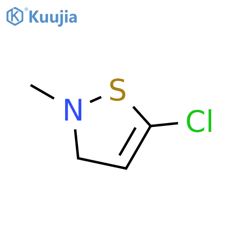 Isothiazole, 5-chloro-2,3-dihydro-2-methyl- structure