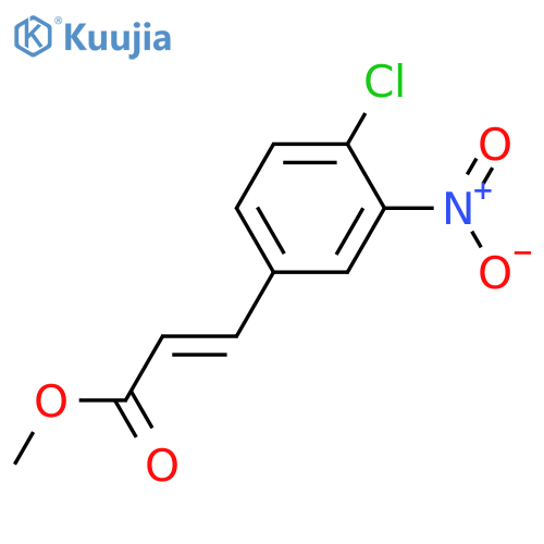 4-Chloro-3-nitrocinnamic Acid Methyl Ester structure