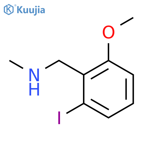 (2-iodo-6-methoxyphenyl)methyl(methyl)amine structure