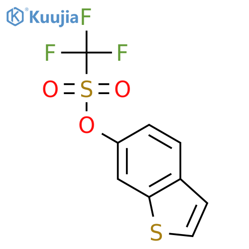 Benzobthiophen-6-yl trifluoromethanesulfonate structure