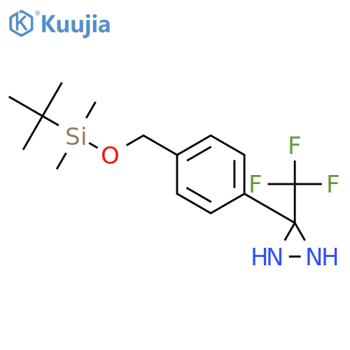 4-3-(Trifluoromethyl)-3H-diaziridinebenzyl Alcohol tert-Butyl(dimethyl)silyl Ether structure
