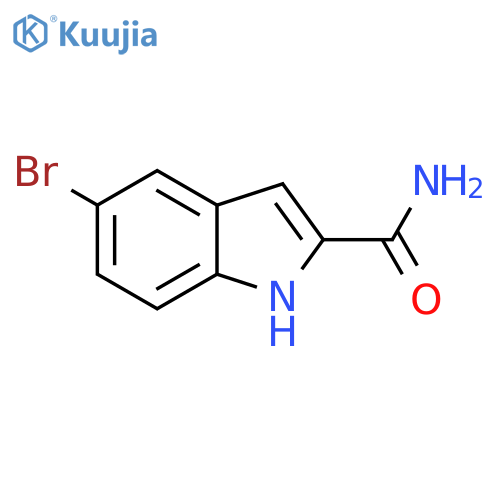 5-Bromo-1h-indole-2-carboxamide structure