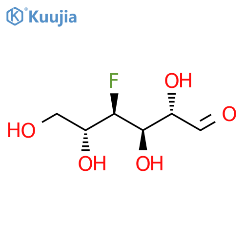 4-Deoxy-4-fluoro-D-mannose structure
