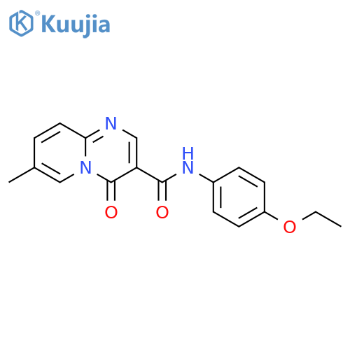 N-(4-ethoxyphenyl)-7-methyl-4-oxo-4H-pyrido1,2-apyrimidine-3-carboxamide structure