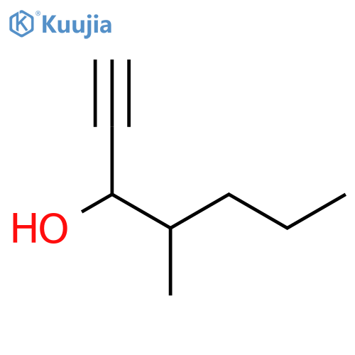1-Heptyn-3-ol,4-methyl- structure