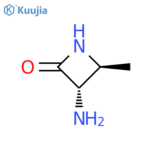 (3S,4S)-3-Amino-4-methylazetidin-2-one structure
