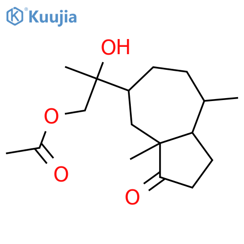 11,12-Dihydroxy-4-pseudoguaianone; (1α,5β,10β)-form, 12-Ac structure