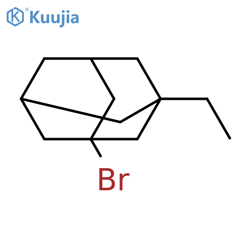1-Ethyl-3-bromoadamantane structure