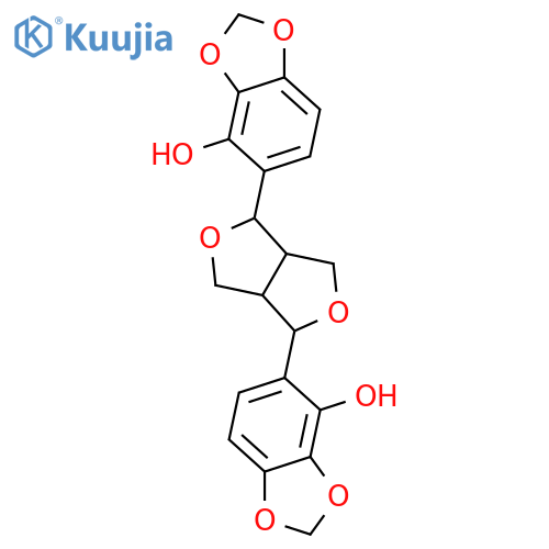 7,9':7',9-Diepoxy-8,8'-lignan-2,2',3,3',4,4'-hexol; (7S,7'S,8R,8'R)-form, 3,4:3',4'-Bis(methylene) ether structure