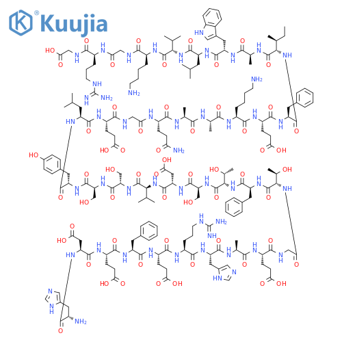 Glucagon-like peptide I(human) structure