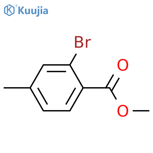 Methyl 2-bromo-4-methylbenzoate structure