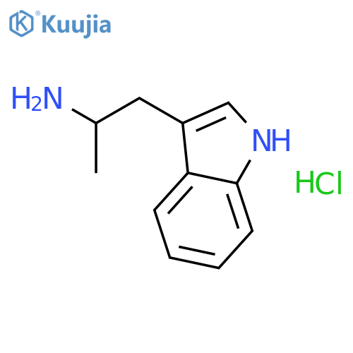 a-Methyltryptamine Hydrochloride structure