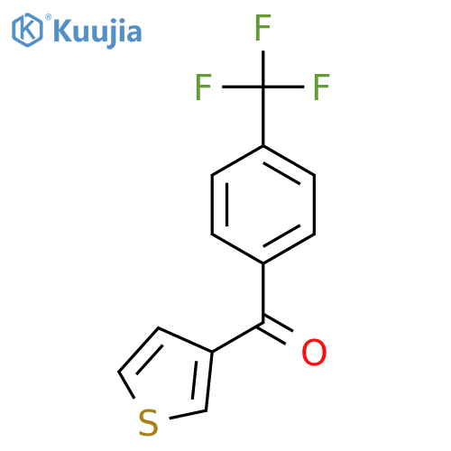 3-(4-Trifluoromethylbenzoyl)thiophene structure