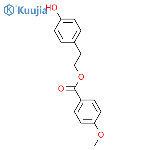 2-(4-Hydroxyphenyl)ethyl 4-methoxybenzoate structure