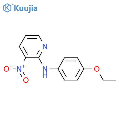 N-(4-ethoxyphenyl)-3-nitropyridin-2-amine structure