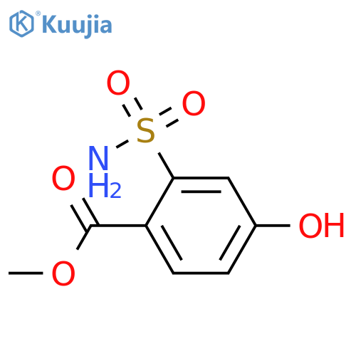 methyl 4-hydroxy-2-sulfamoylbenzoate structure