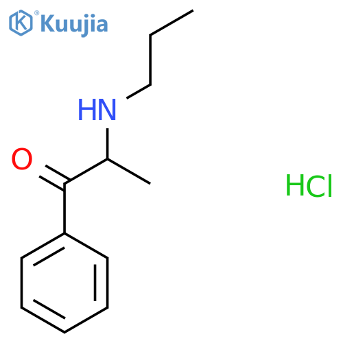 2-(Propylamino)propiophenone Hydrochloride structure